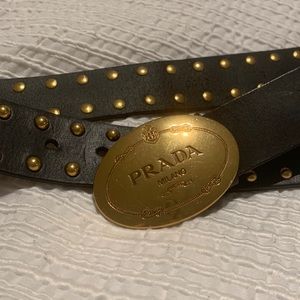 Authentic prada belt for women
